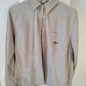 Lauren by Ralph Lauren, button-down collared shirt